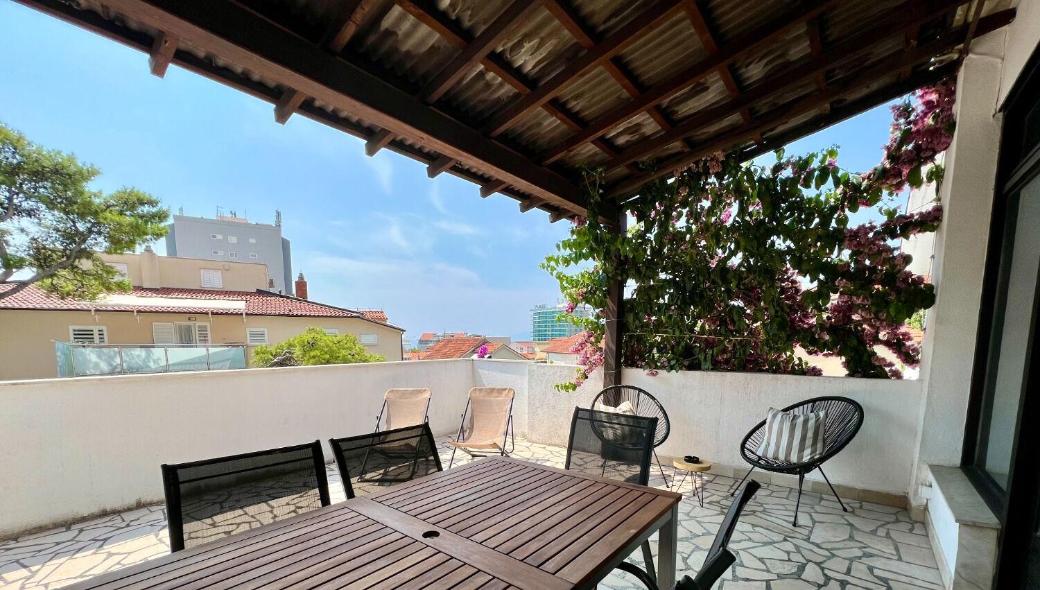Apartment Denis - Great Location & Large Terrace 马卡尔斯卡 外观 照片